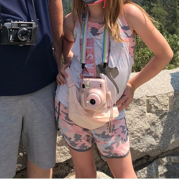 Justice Active Matching Sports Bra and Shorts Set (S Girl’s L/12) - Picture 3 of 9